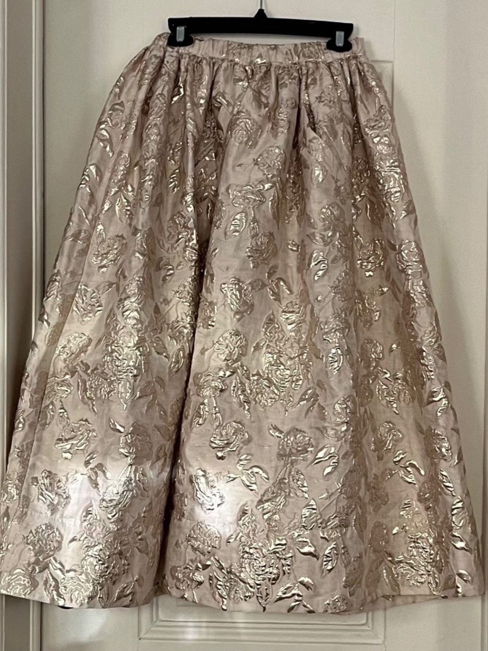 Skirt Brocade Fabric, 2 Side Pockets